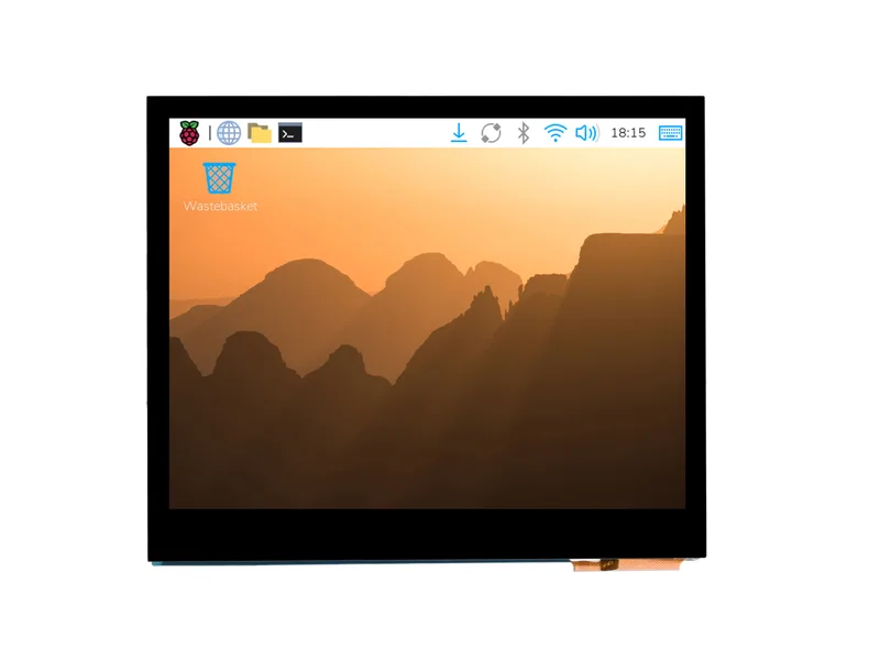 3,5-дюймовый емкостный сенсорный ЖК-дисплей HDMI IPS (E), 640×480, аудиоразъем