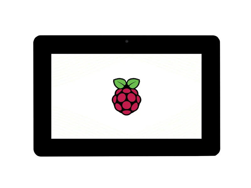 8-дюймовый емкостный сенсорный дисплей для Raspberry Pi, с фронтальной камерой 5 МП, 800×480, DSI