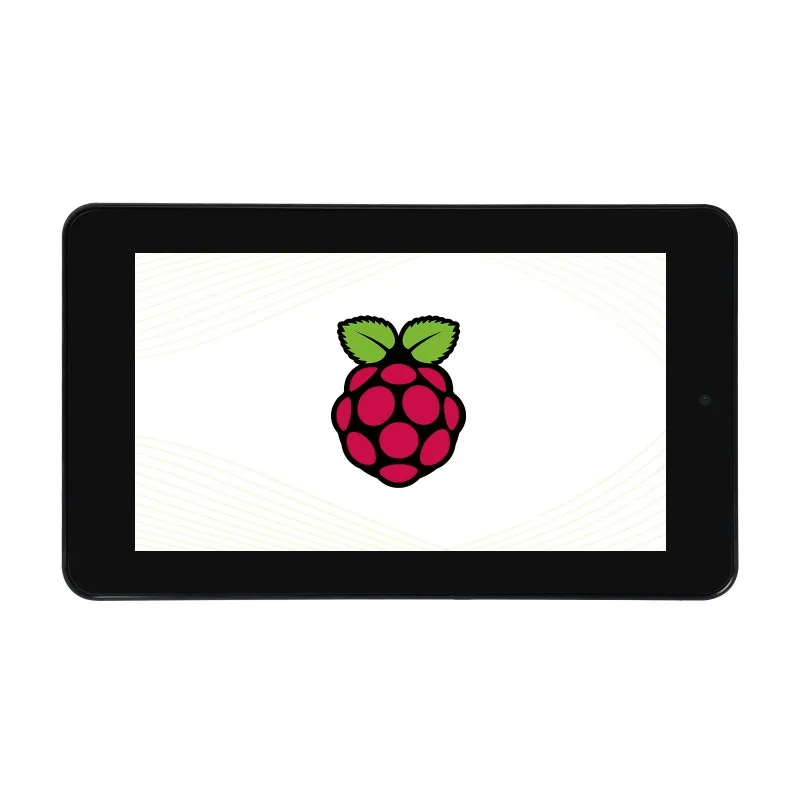 7-дюймовый емкостный сенсорный дисплей для Raspberry Pi, с защитным чехлом и фронтальной камерой 5 МП, 800×480, DSI