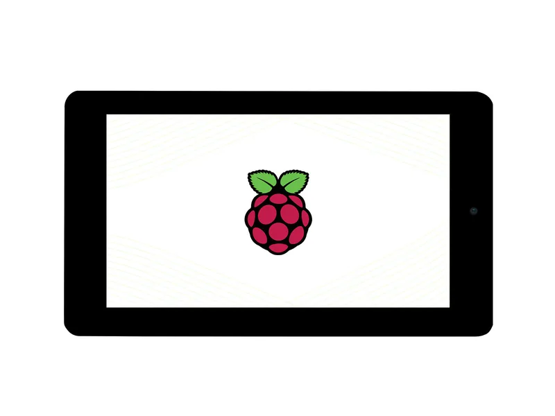 7-дюймовый емкостный сенсорный дисплей для Raspberry Pi, с фронтальной камерой 5 МП, 800×480, DSI
