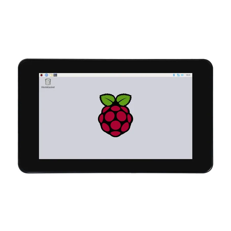 7-дюймовый емкостный сенсорный IPS-дисплей для Raspberry Pi, с защитным чехлом, 1024×600, интерфейс DSI