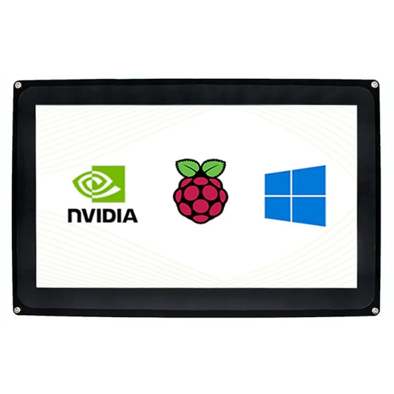 10,1-дюймовый емкостный сенсорный ЖК-экран (H) в корпусе, 1024×600, HDMI, поддержка различных систем