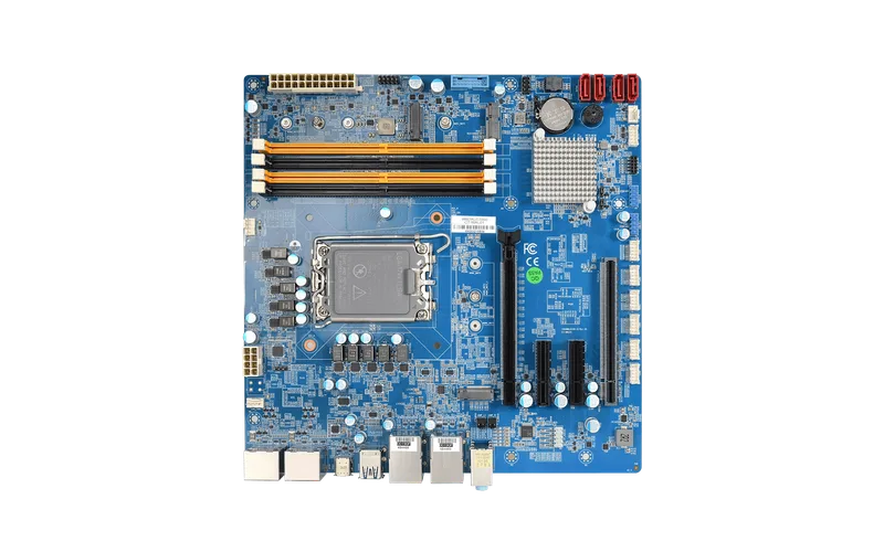 CT-MRL01 MicroATX Industrial Motherboard with LGA 1700 Socket supporting 12/13/14th Gen Intel® Core™ i3/i5/i7/i9 Process