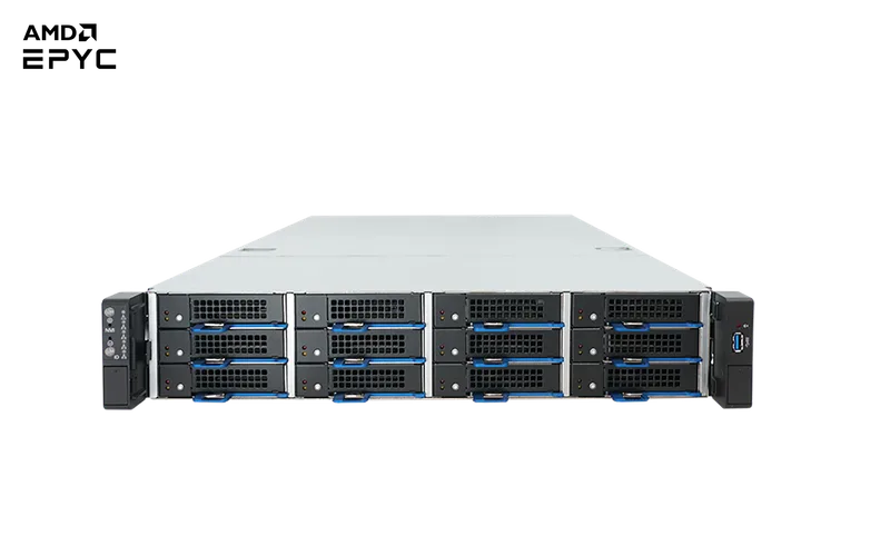 FlacheSAN2N12C-UM 2U 12 Single AMD EPYC DPU Server