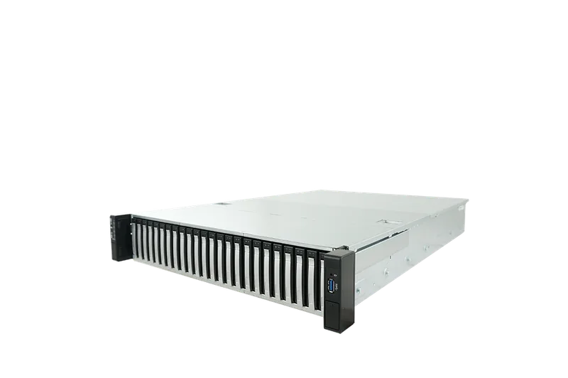 OSS224-D5 2U 24 BAYS 2.5" 12G SAS DUAL XEON SP 800W HRP