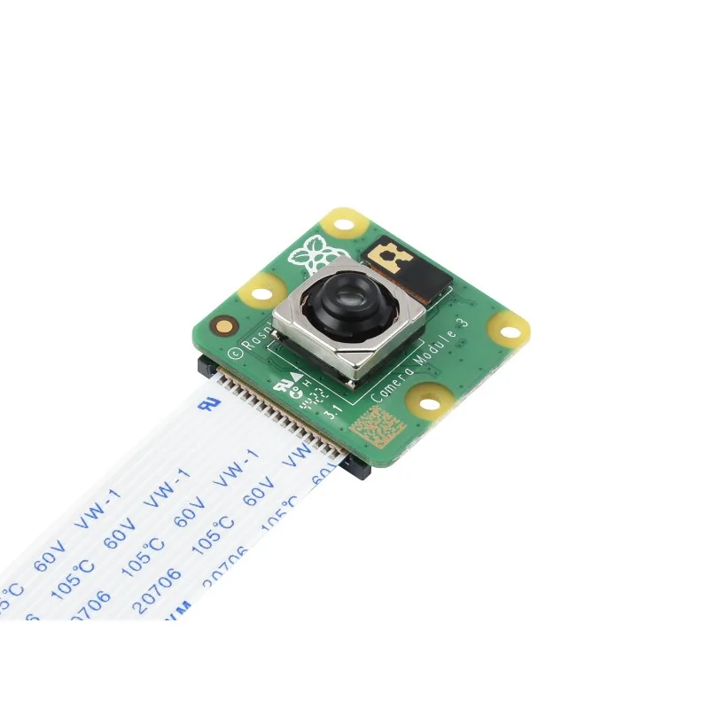 Модуль камеры Raspberry Pi 3, высокое разрешение 12 МП, автофокус, IMX708, опции для поля зрения и функции ночного видения