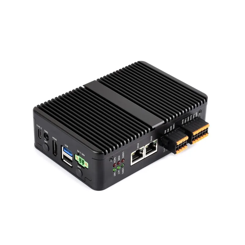 Промышленный компьютер Gigabit/2.5G Dual Ethernet на базе Raspberry Pi CM5, поддерживает вывод дисплея 4K и модуль 4G/5G, подходит для всех вариантов вычислительного модуля 5