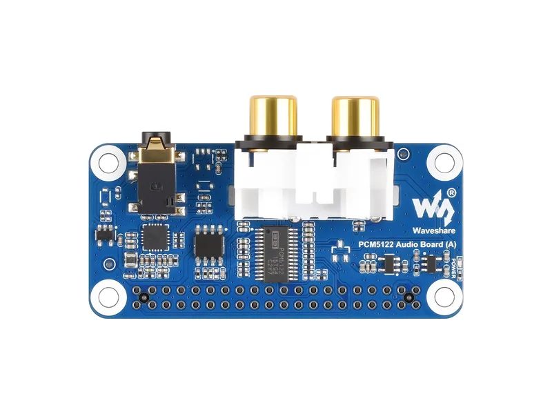 PCM5122 HIFI I2S ЦАП Аудиоплата для Raspberry Pi, на основе 40-контактного разъема GPIO Raspberry Pi, стереокодирование/декодирование, поддержка высококачественного воспроизведения звука