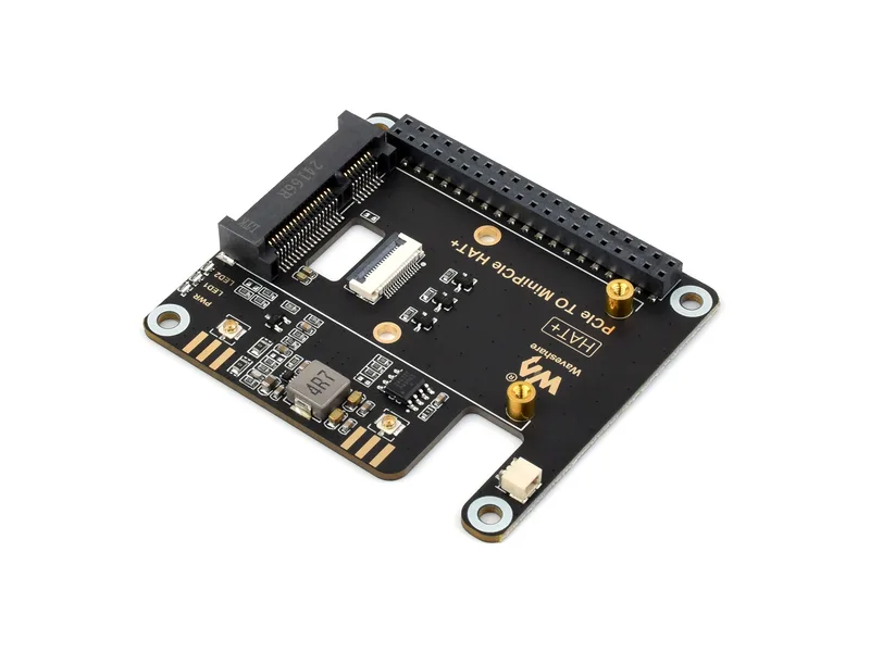 Адаптер PCIe TO MiniPCIe для Raspberry Pi 5, совместимый с беспроводной сетевой картой MiniPCIe, поддерживает соединение USB Bluetooth, без драйверов, Plug And Play, высокоскоростная сеть