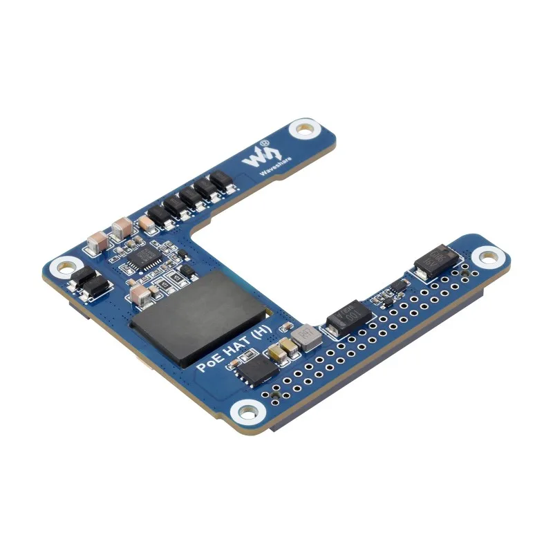 Шляпа Power Over Ethernet (H) для Raspberry Pi 5 / CM 5, выход 5 В, 5 А, поддержка сетевого стандарта 802.3af/at, изолированный импульсный источник питания, шляпа Raspberry Pi 5 PoE