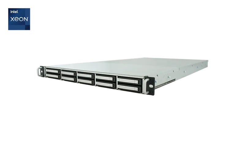 FlacheSAN1N10U-D5 1U 10 BAYS Intel Skylake U.2 NVMe 850W HRP PSU