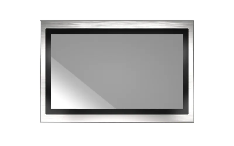 SIO-W224-I5-8365UE 23.8" Stainless Steel Panel PC with Intel® Core™ i5-8365UE Processor, M12 US PWR Cord