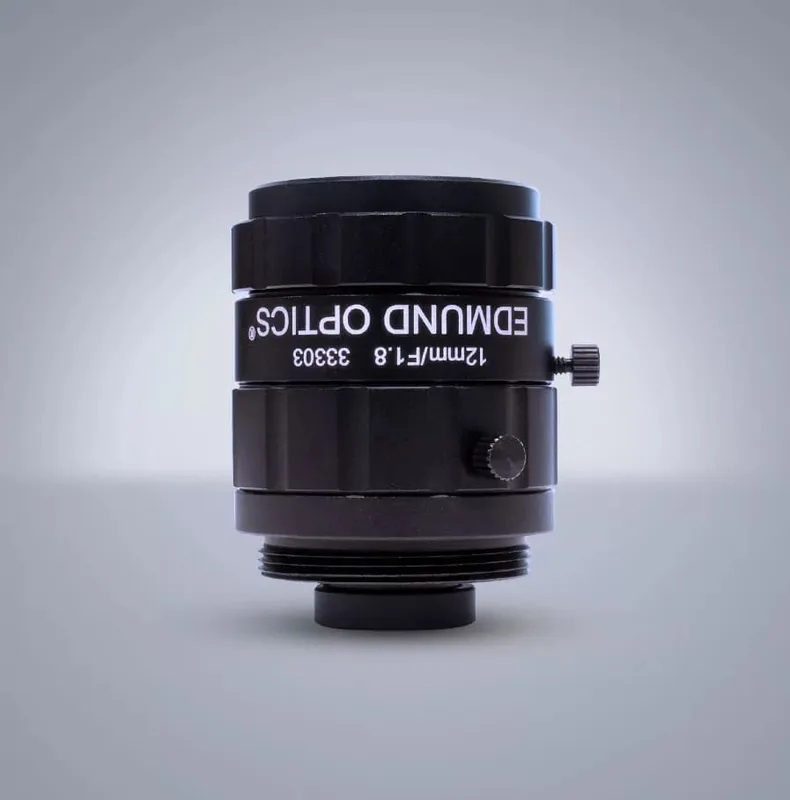 Edmund Optics C-Mount 1/1.8″ 12mm f/1.8 (UC Series)