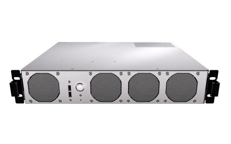 LLM-2U-AM5 2U Edge AI Rackmount Server with AMD Ryzen™ 9000/8000/7000 Processors and B650 Chipset