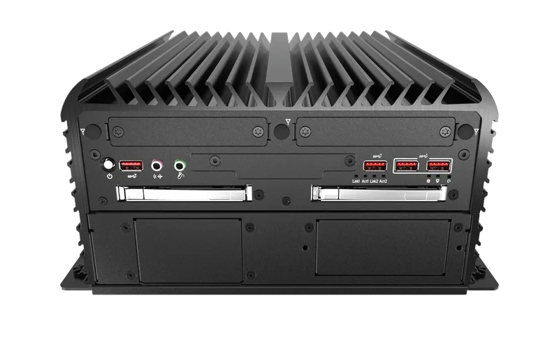 RCO-6000-CML-2 Industrial Computer w/ LGA 1200 for Intel 10th Gen CPU & W480E PCH, 2x PCIe/PCI Expansion