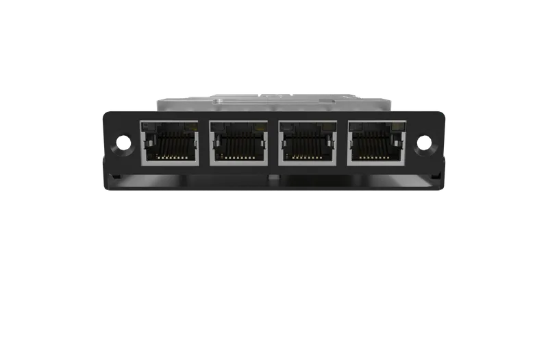 EBIO-4LAN-POE EDGEBoost I/O Module with 4x PoE Ports