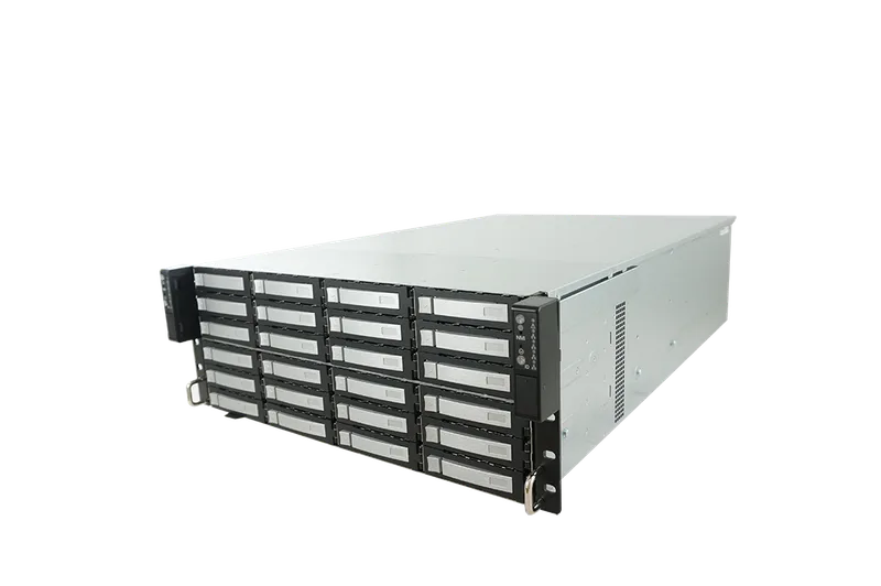 DSS424S-D5 4U 24 BAYS 3.5" HDD 12G SAS REDUNDANT NODE DUAL XEON SP 1200W HRP