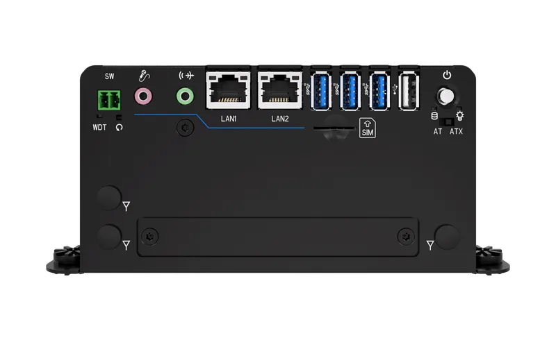 BCO-1000-EHL-30 Fanless Mini Computer with Intel® Celeron® J6413 Processor, 2x DP, 2x COM, 1x 2.5" SATA HDD Bay