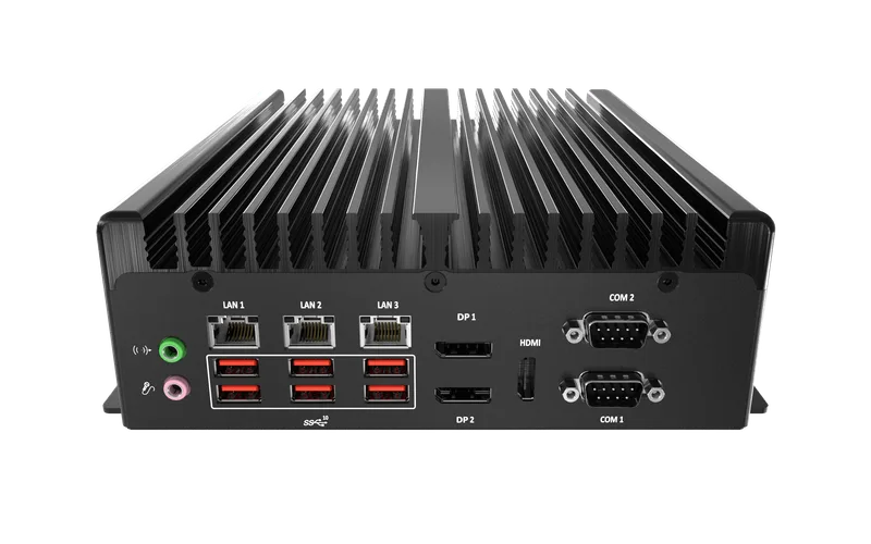 BCO-3000-RPL Small Form Factor Computer with 12th/13th Gen Intel® IoTG Processor, 2x DP, 1x HDMI, 2x COM, 3x LAN