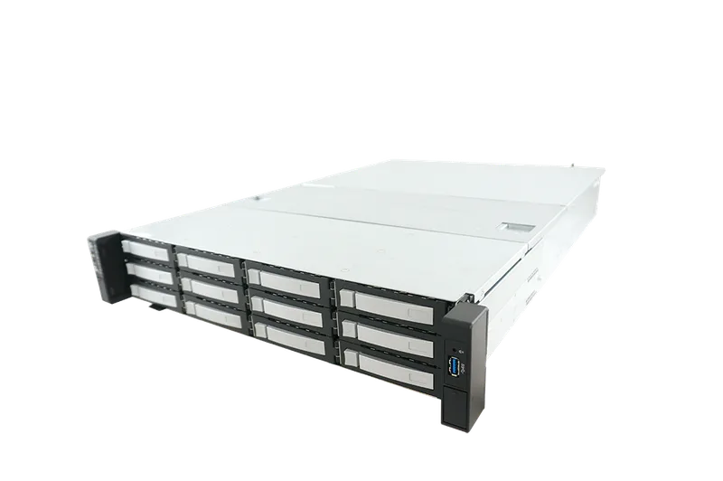 OSS212L-D5 2U 12 BAYS 3.5" HDD 12G SAS DUAL XEON SP LOW PROFILE SLOTS 800W HRP