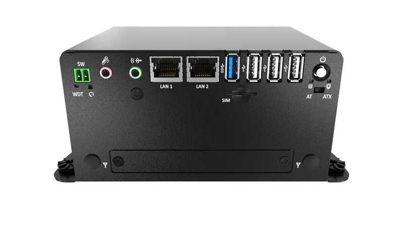 BCO-1000-J1900-30 Fanless Mini Computer with Intel® Celeron® J1900 Processor, 1x DVI-I, 1x DP, 6xCOM, 1x 2.5" SATA HDD B