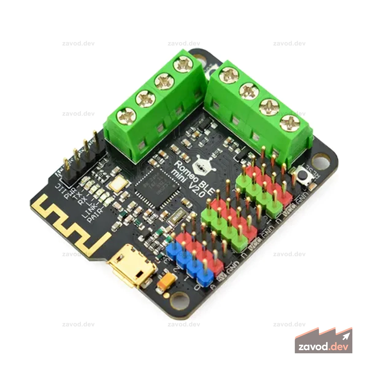 Romeo BLE mini - Маленькая плата управления для робота - Совместимость с Arduino - Bluetooth 4.0