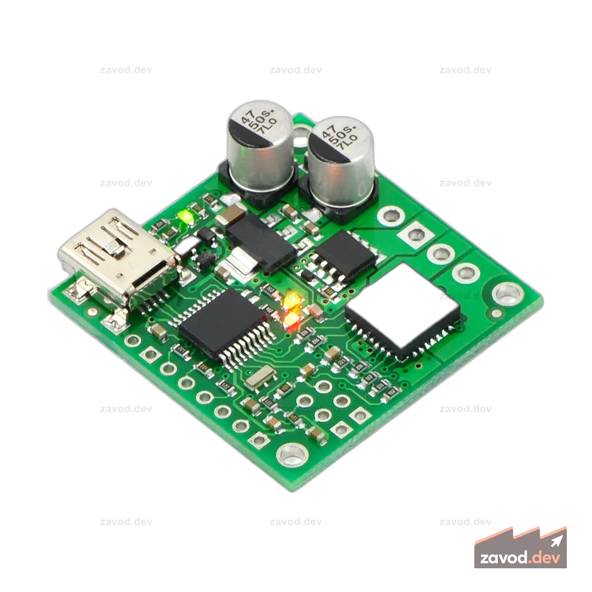 Jrk 21v3 USB-контроллер двигателя с обратной связью