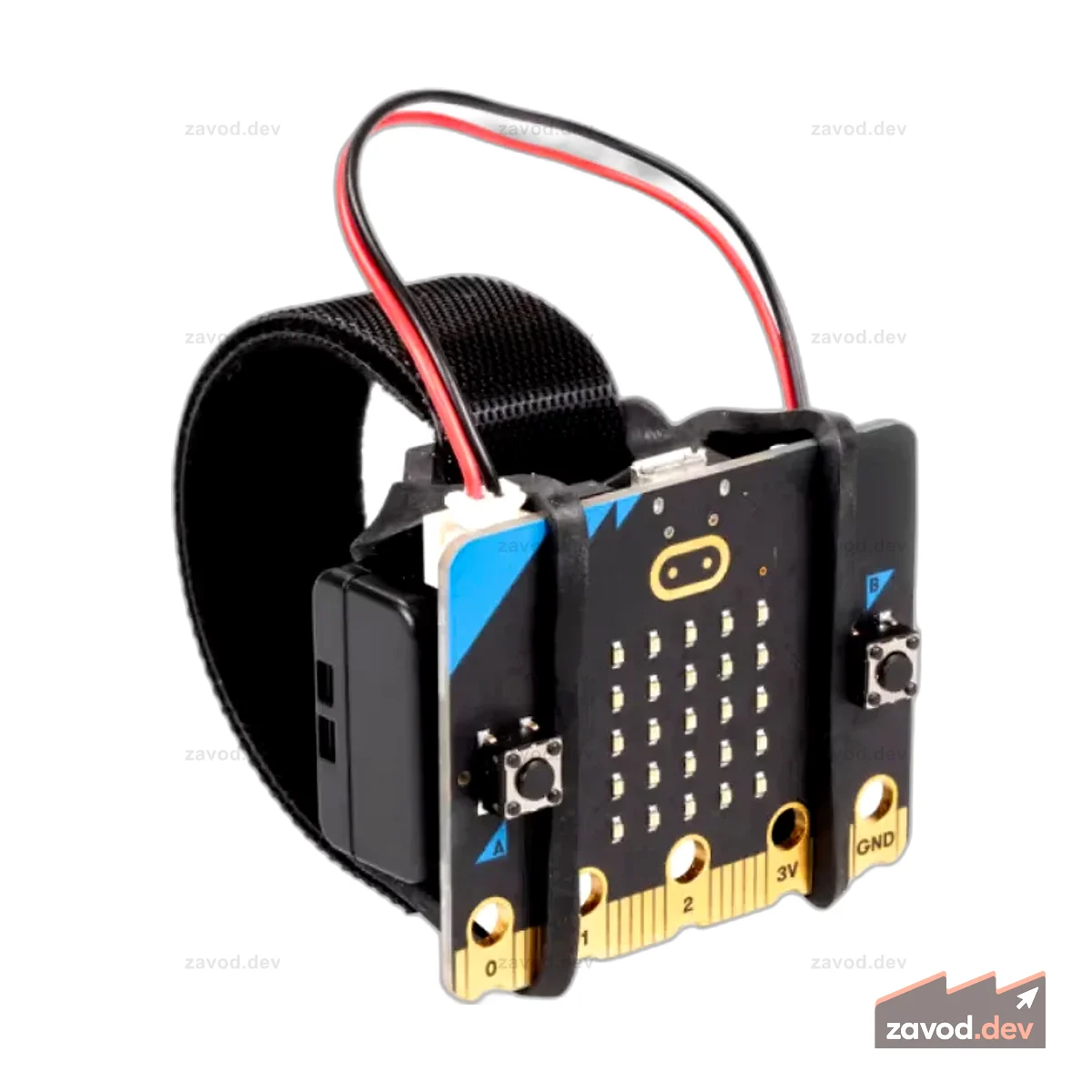 Официальные аксессуары для носимых устройств Micro:Bit Гибкий держатель и регулируемый ремешок