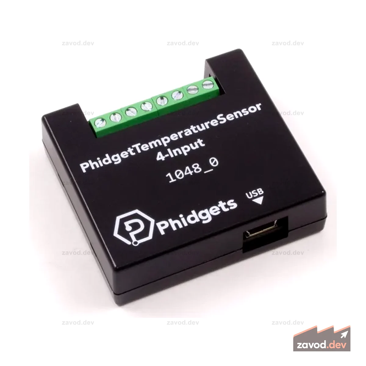 1048 - Датчик температуры Phidget, 4 входа