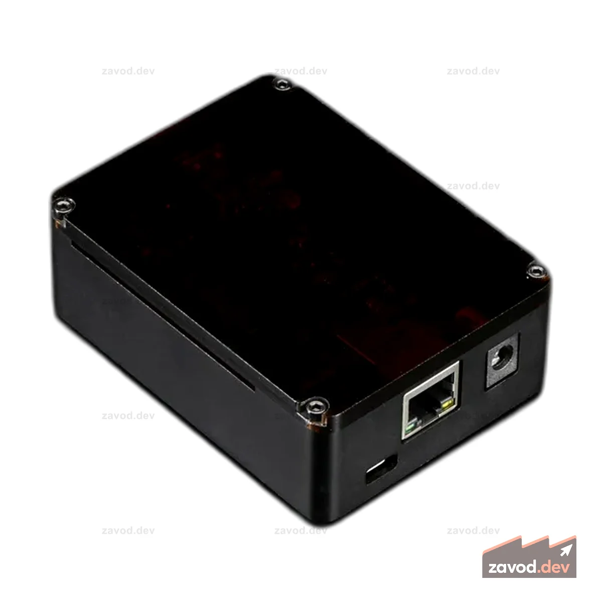 Корпус Anidees Beaglebone Black - Черный алюминий с дымчатым верхом