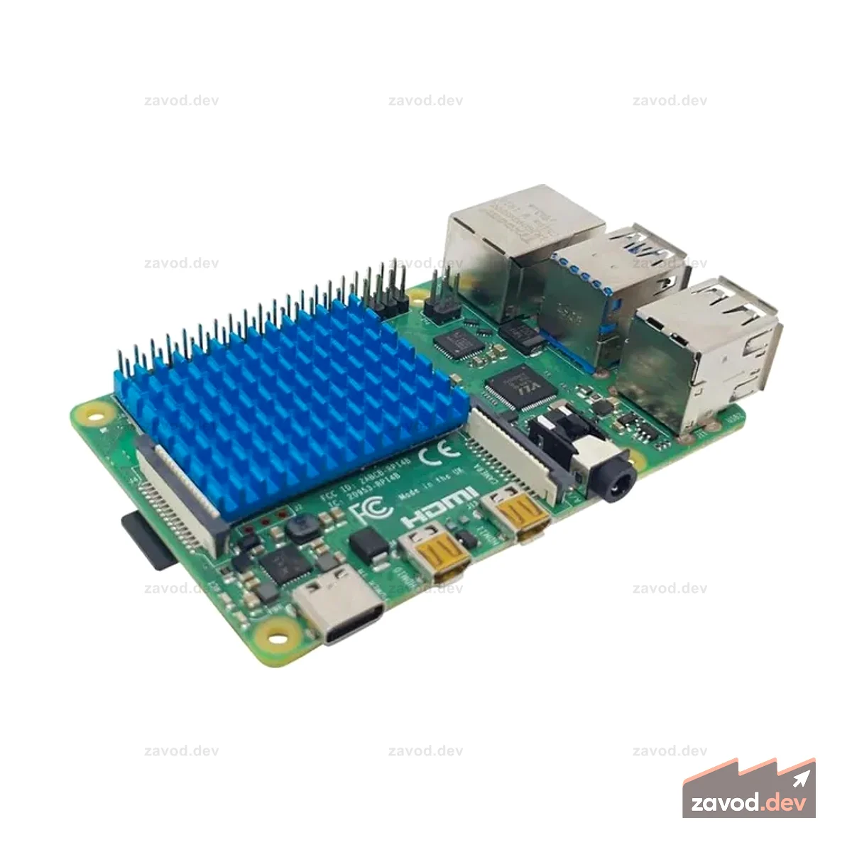 XL Радиатор Raspberry Pi 4