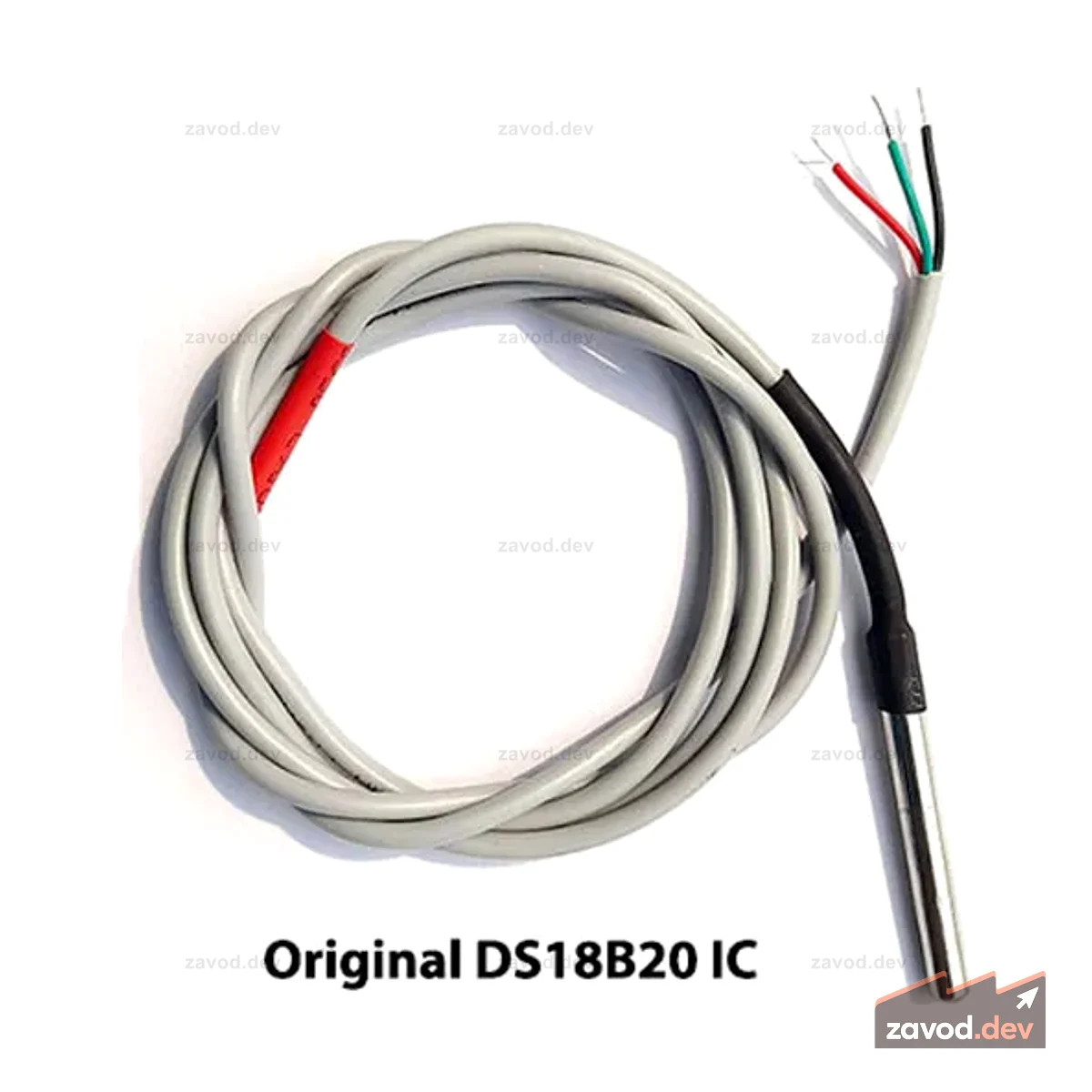 7Semi DS18B20 2M Кабельный водонепроницаемый цифровой датчик температуры