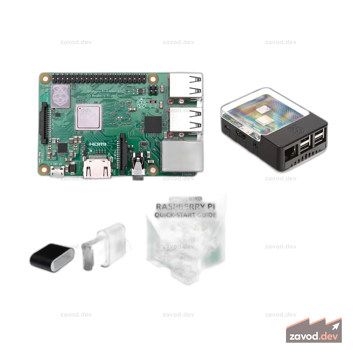 Полный стартовый комплект Little Bird Raspberry Pi 3 Plus