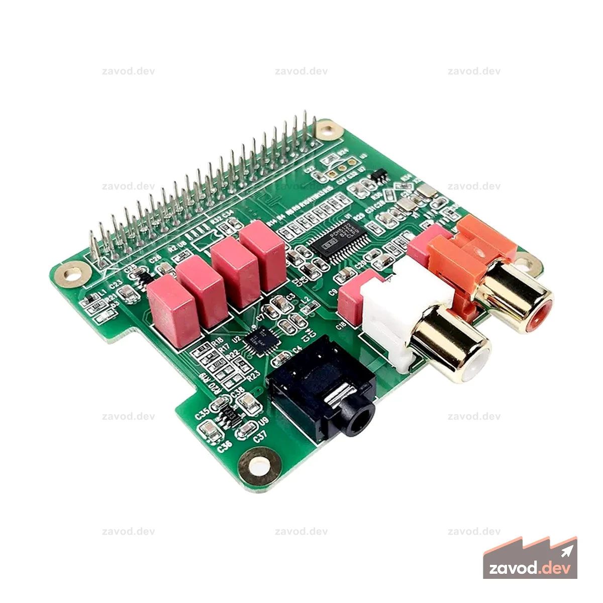 HiFi ЦАП HAT PCM5122 HiFi ЦАП для Raspberry Pi 4 3 B+ Pi Zero