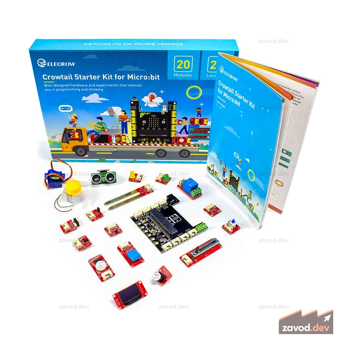 Стартовый комплект обучения Elecrow Crowtail для Micro:bit 2.0