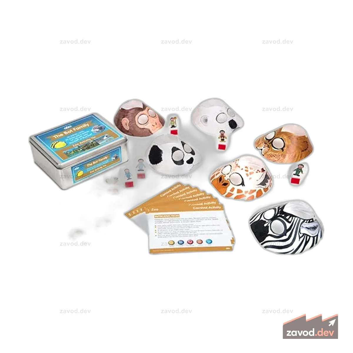 Жестяная банка Zoo Mat для Bee Bot и Blue Bot