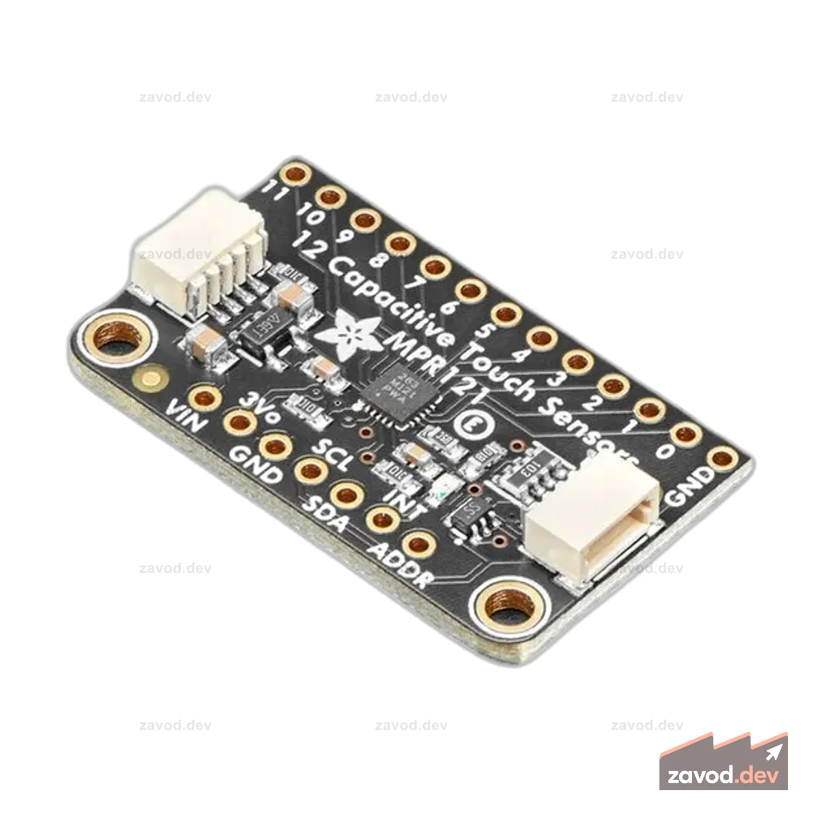 12-клавишный емкостный сенсорный датчик Adafruit MPR121 Breakout | Код: 1982 г.
