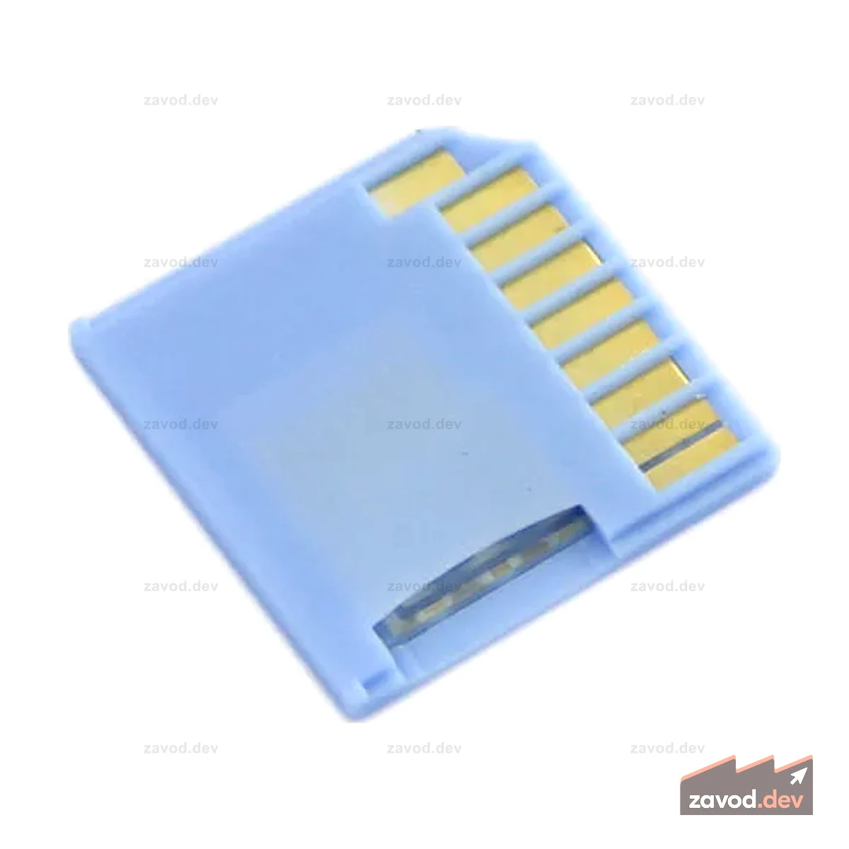 Адаптер для карт Micro SD для Raspberry и Macbooks — синий