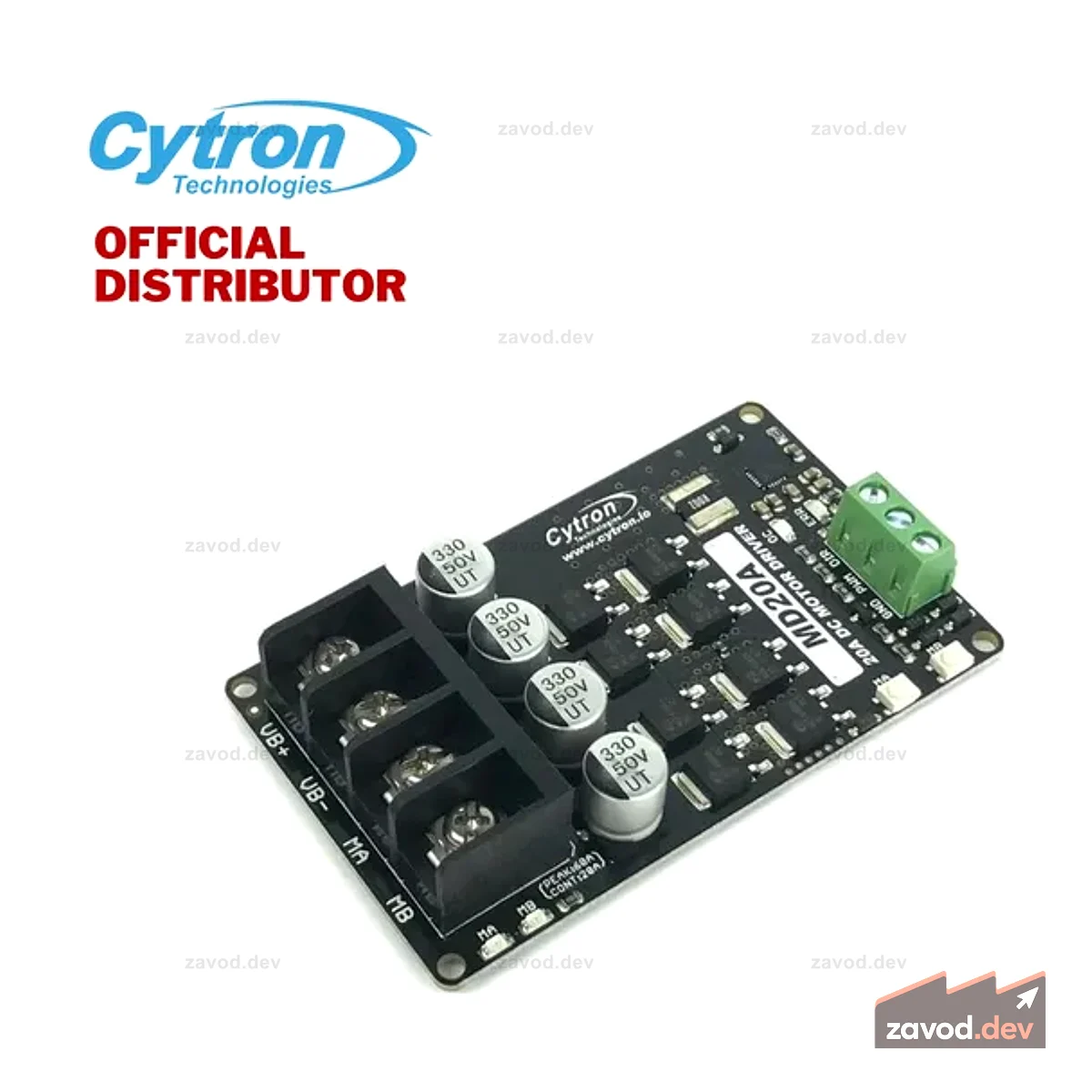 Cytron 20 А 6-30 В Драйвер двигателя постоянного тока