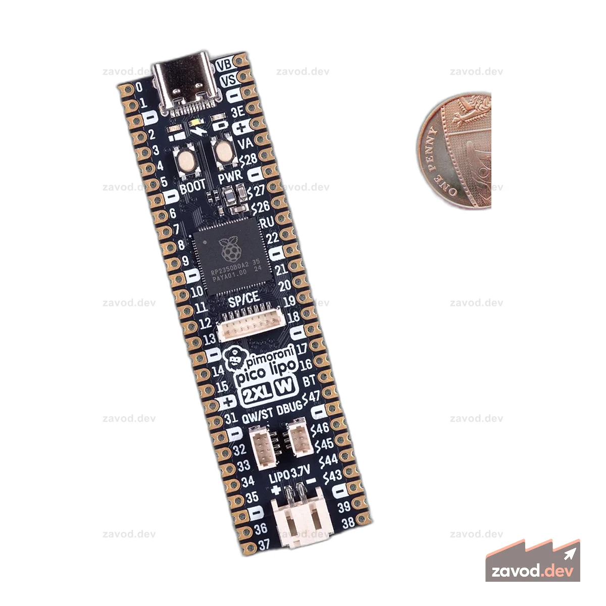 Pimoroni Pico LiPo 2 XL W