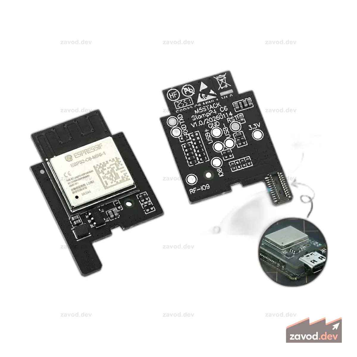 M5Stamp ESP32P4 Wi-Fi 6