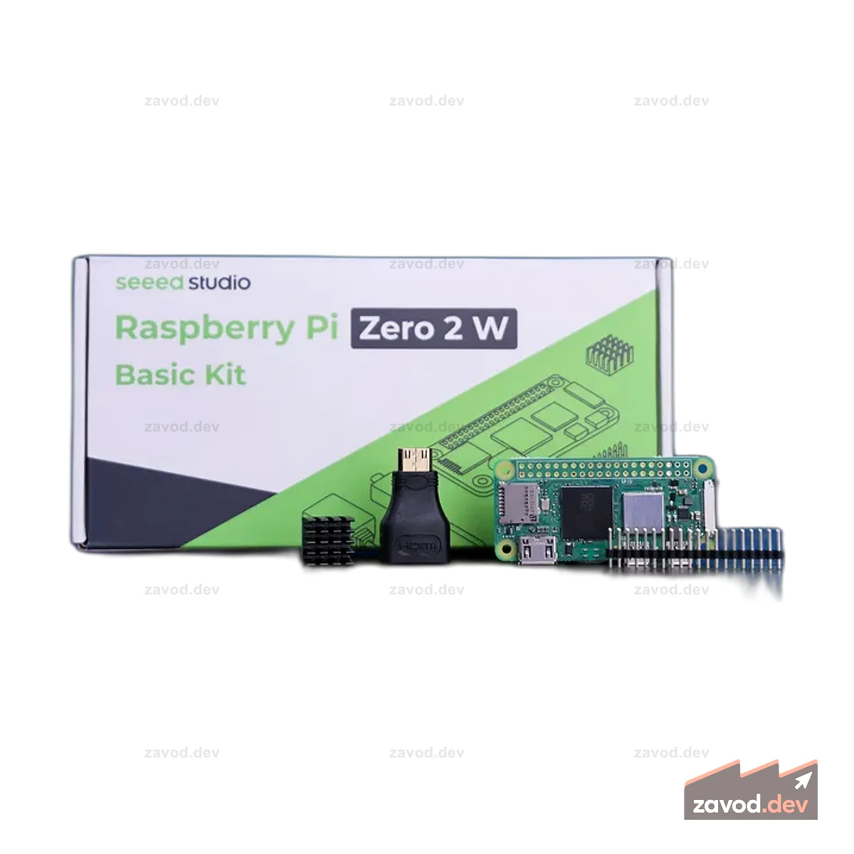 Базовый комплект Seeed Studio Raspberry Pi Zero 2 Вт
