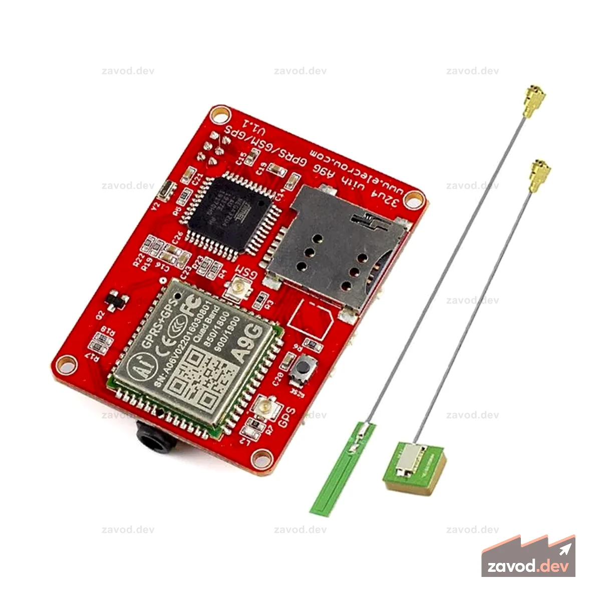 32u4 with A9G GPRS GSM GPS-V1.1