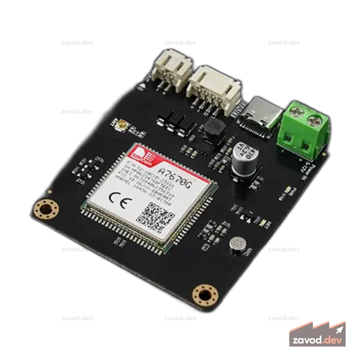Gravity: CAT1 A7670G Глобальный модуль связи 4G IoT (совместим с Raspberry Pi / LattePanda)