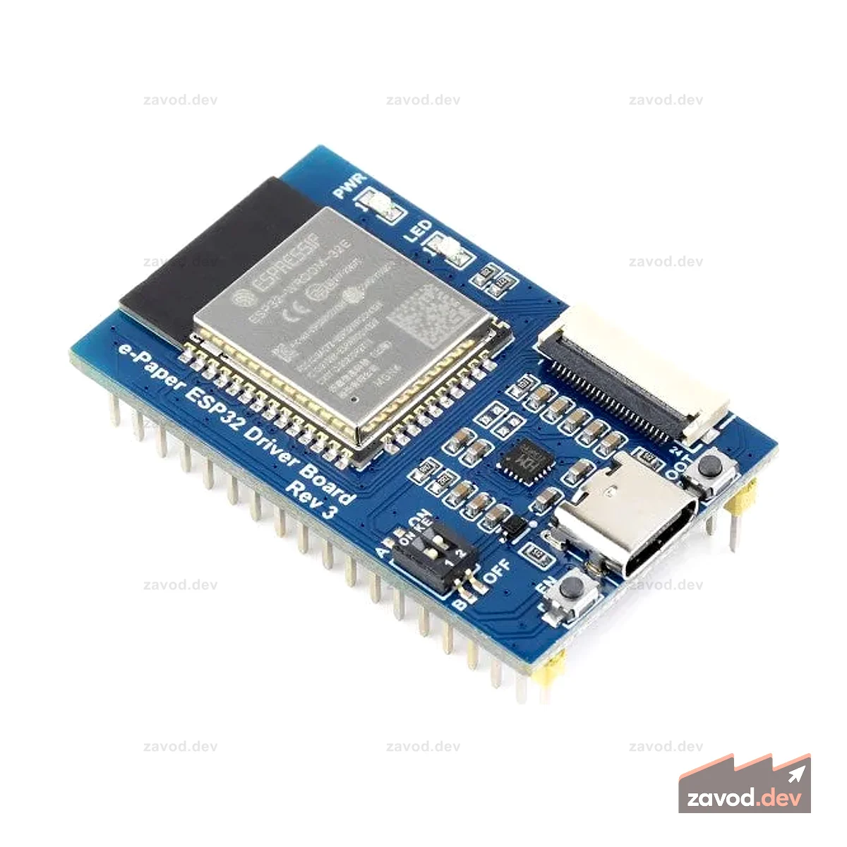 Электронная бумага Waveshare ESP32
