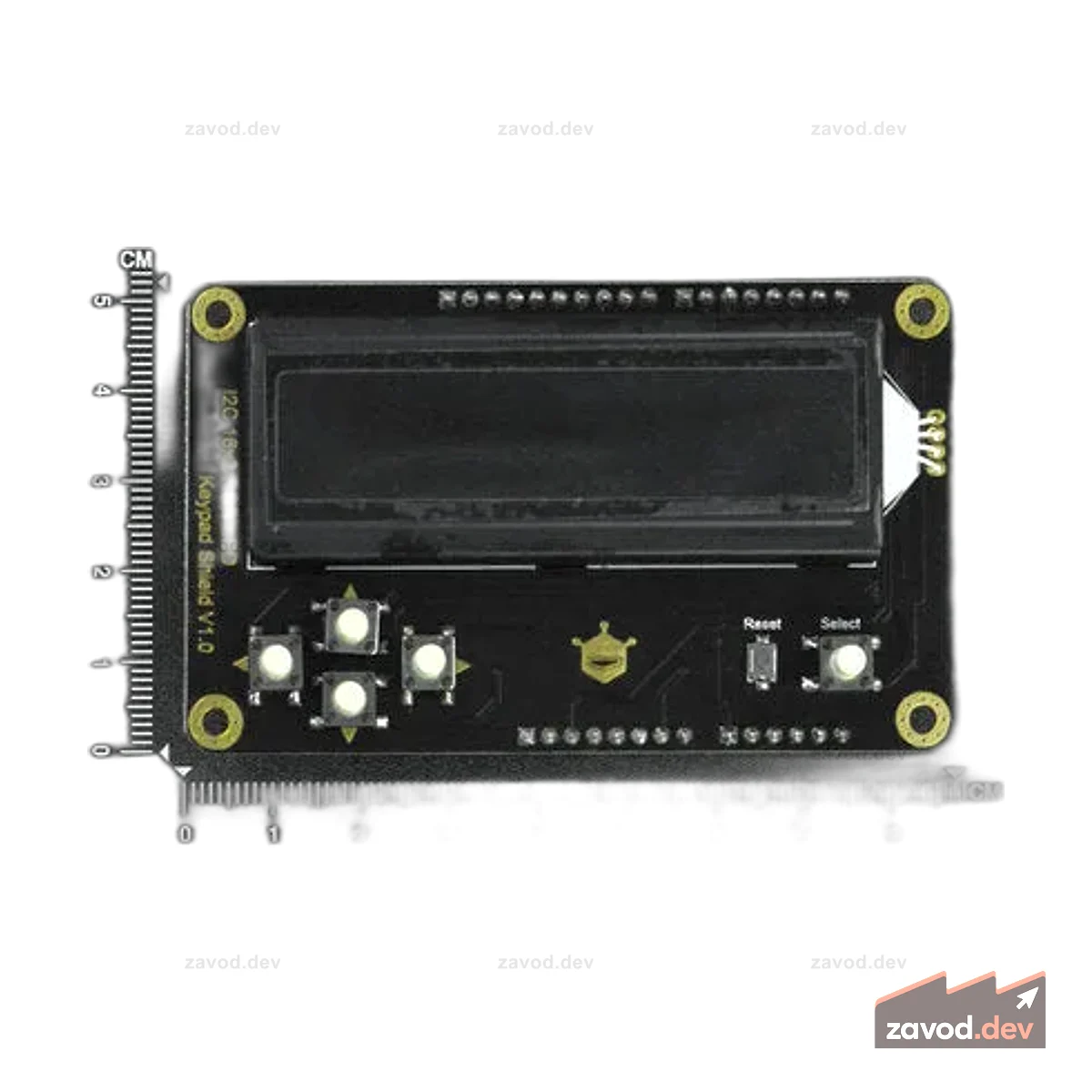 I2C RGB подсветка ЖК-модуля дисплея 16x2 для Arduino (текст RGB)