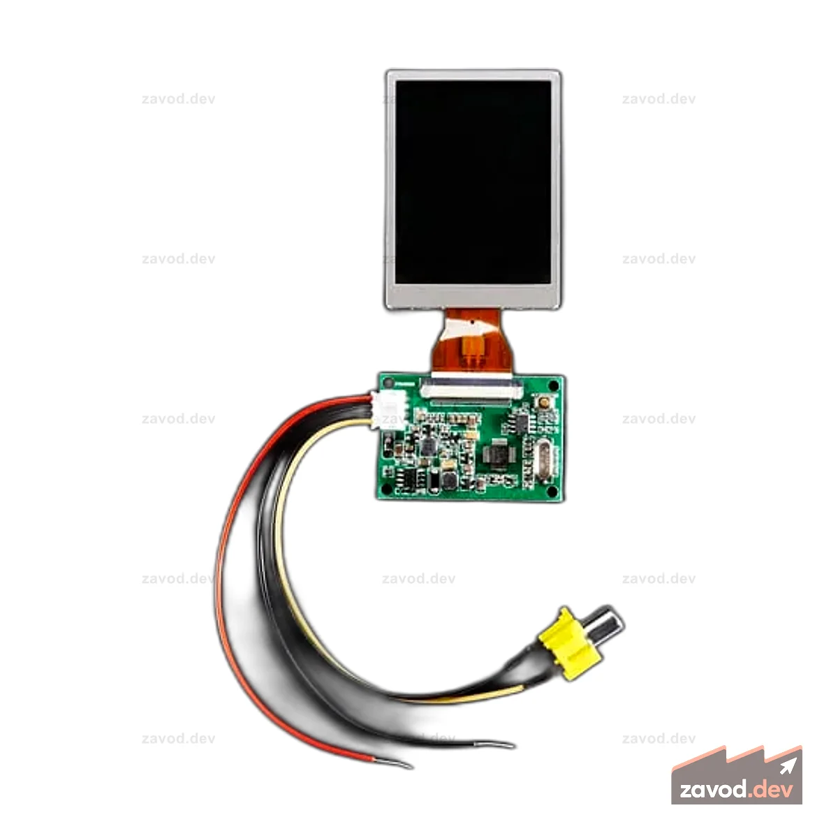 NTSC/PAL (Телевидение) TFT-дисплей — диагональ 2,5 дюйма