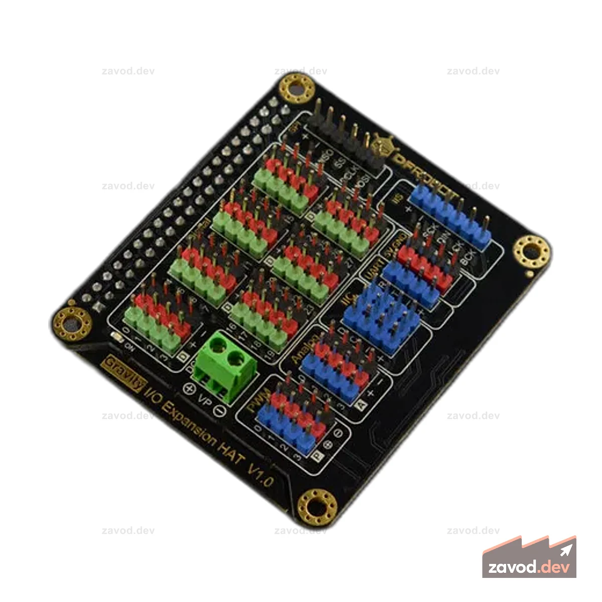 Шляпа расширения ввода-вывода для Raspberry Pi 5/4B/3B+