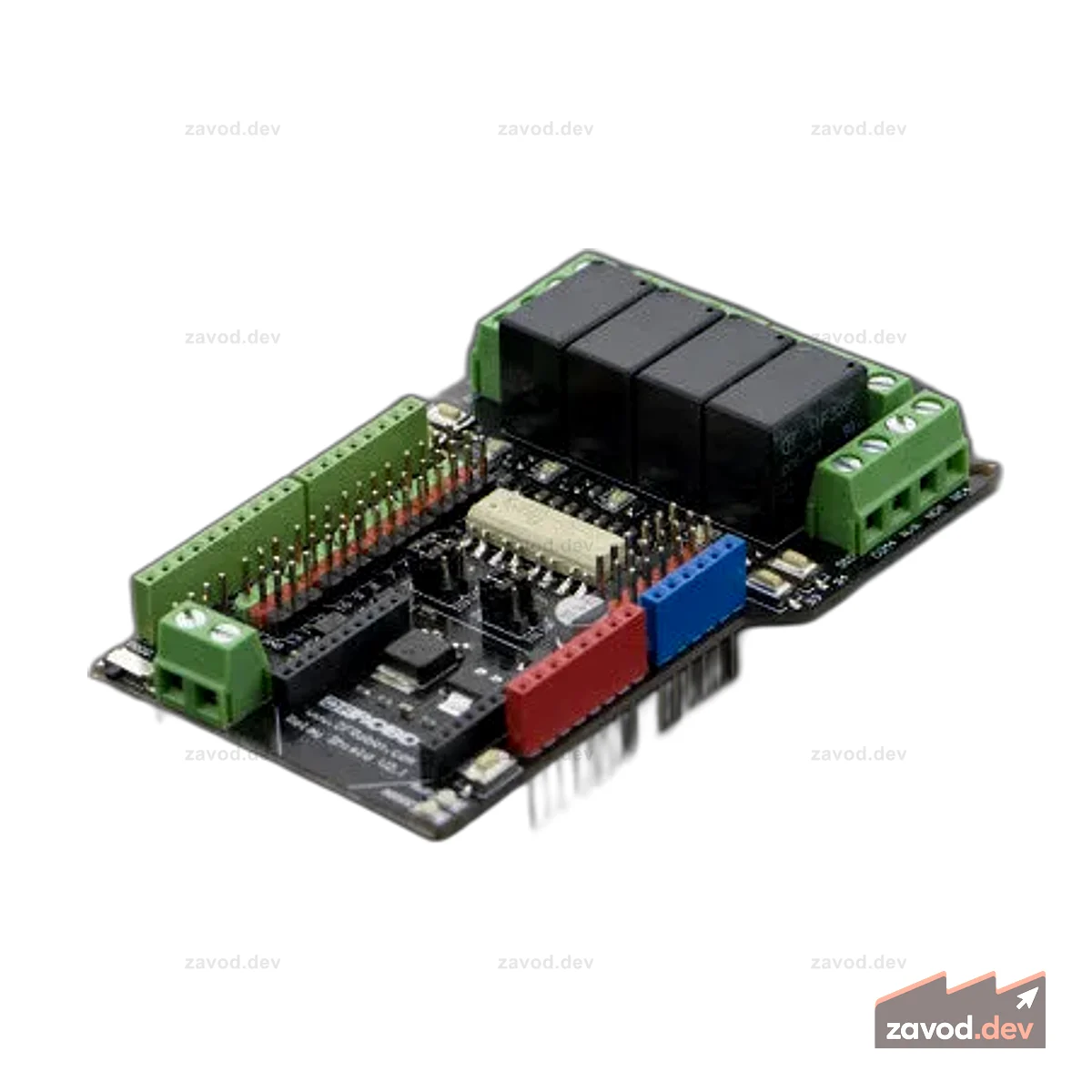 4-канальный релейный щит для Arduino