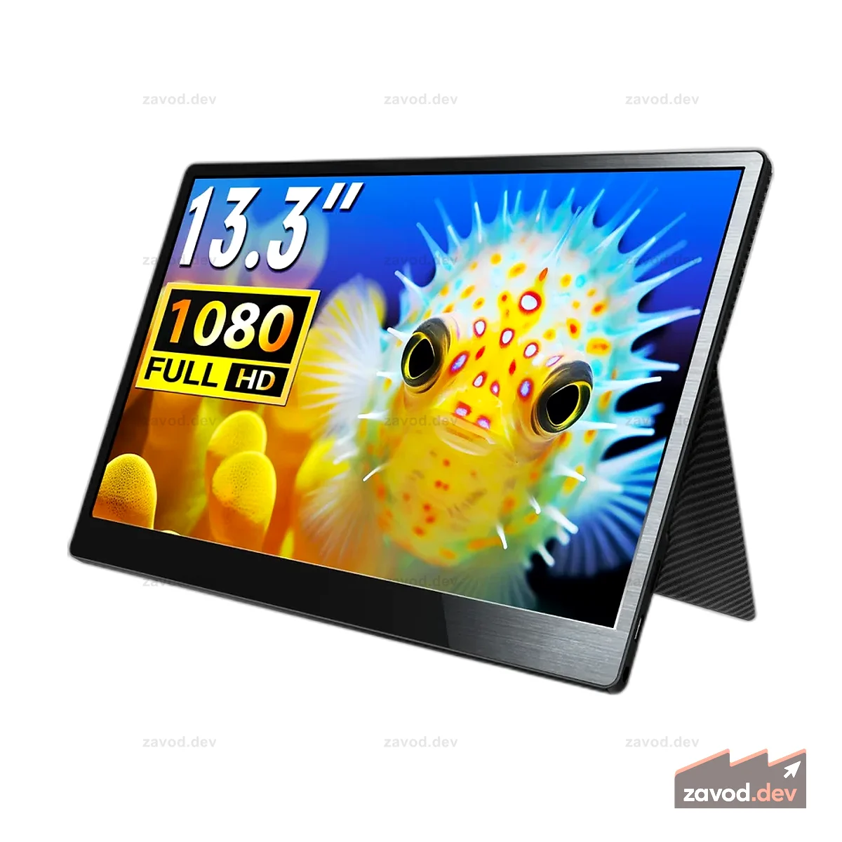 CrowVi VF133 Ультратонкий дисплей HD 1920x1080 Портативный монитор IPS 13,3 дюйма (без сенсорного экрана)